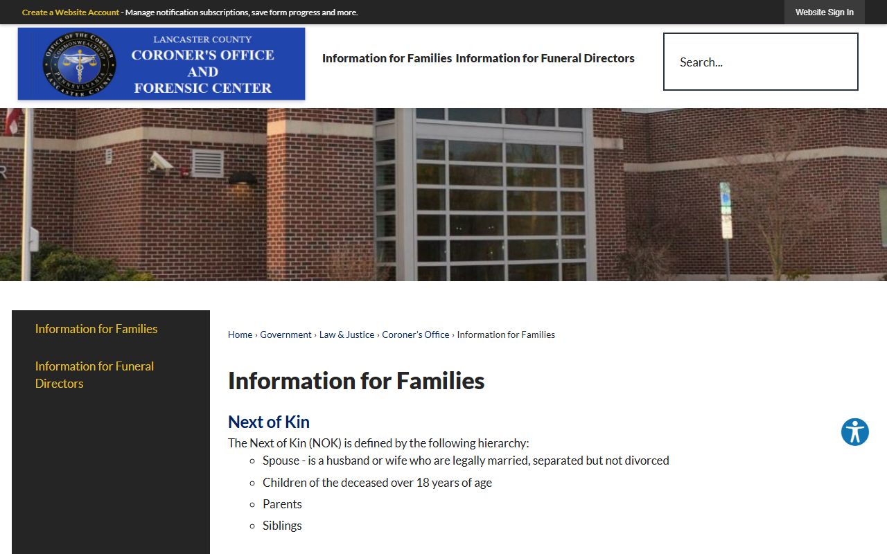 Lancaster family court records Prothonotary