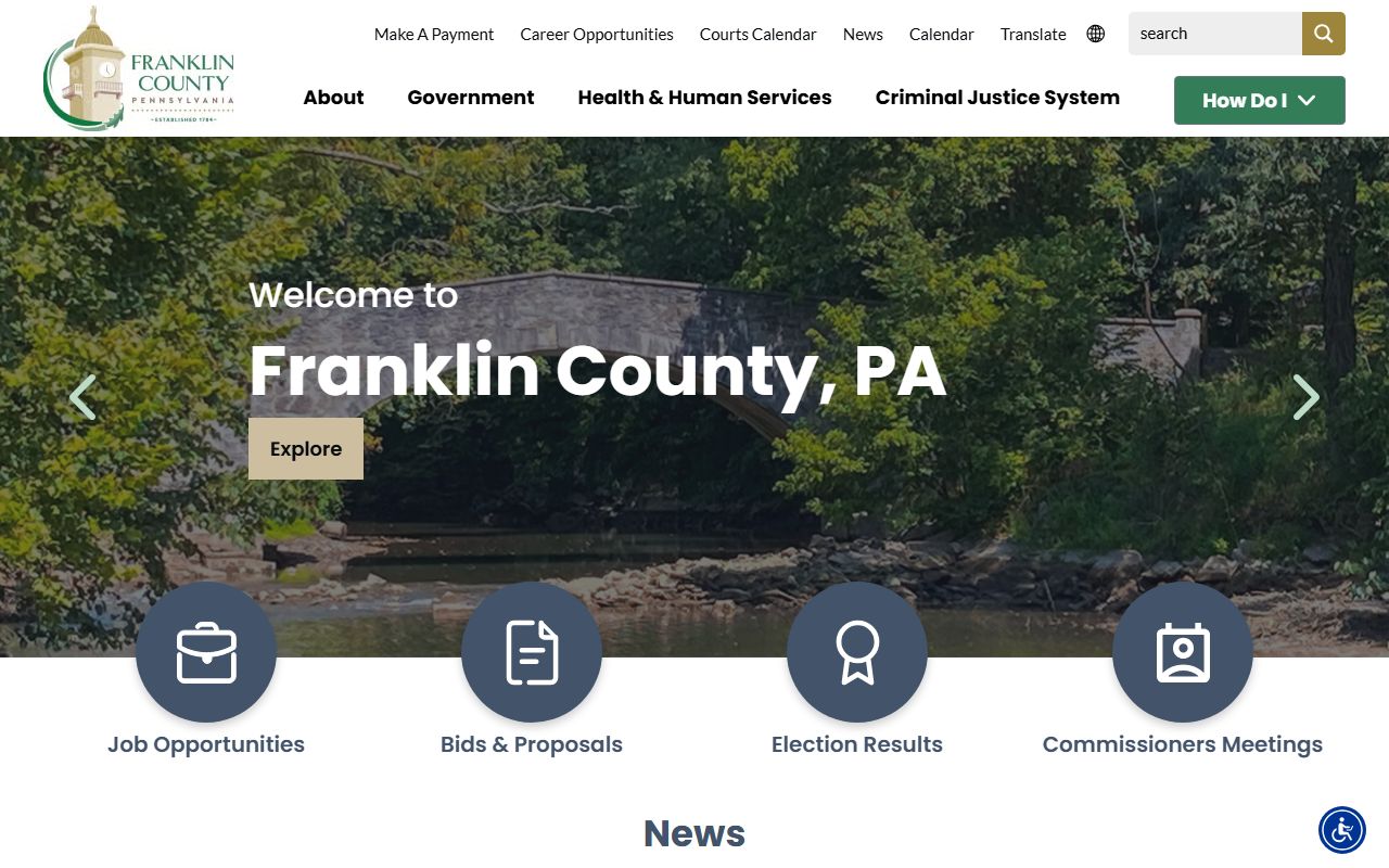 Franklin County family court records government website