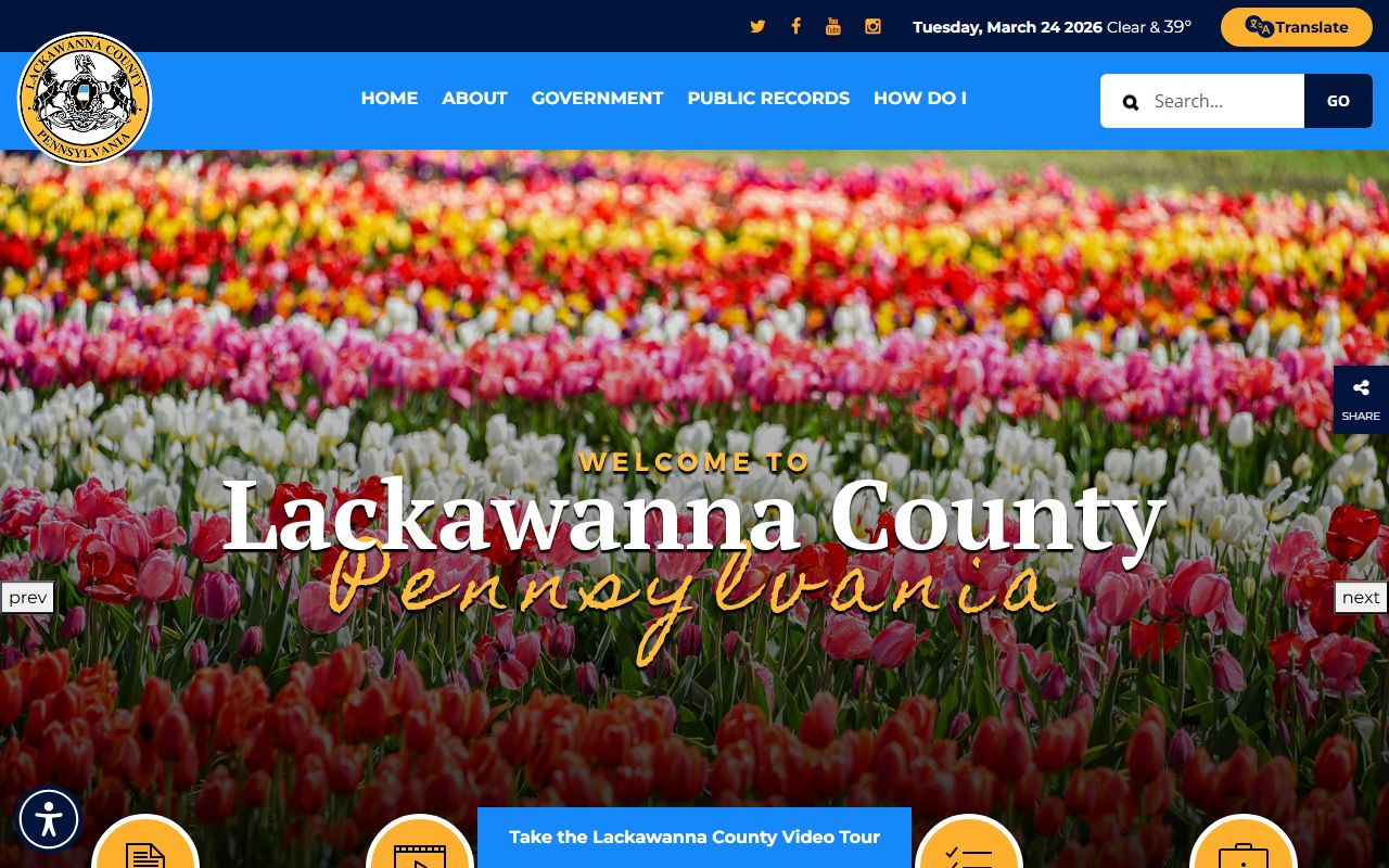 Lackawanna County family court records county government website