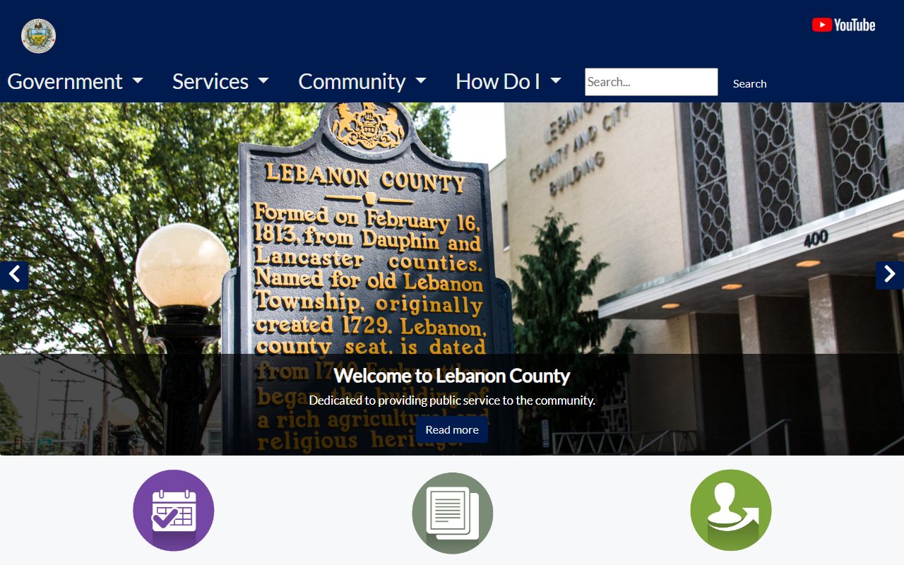Lebanon County family court records government website