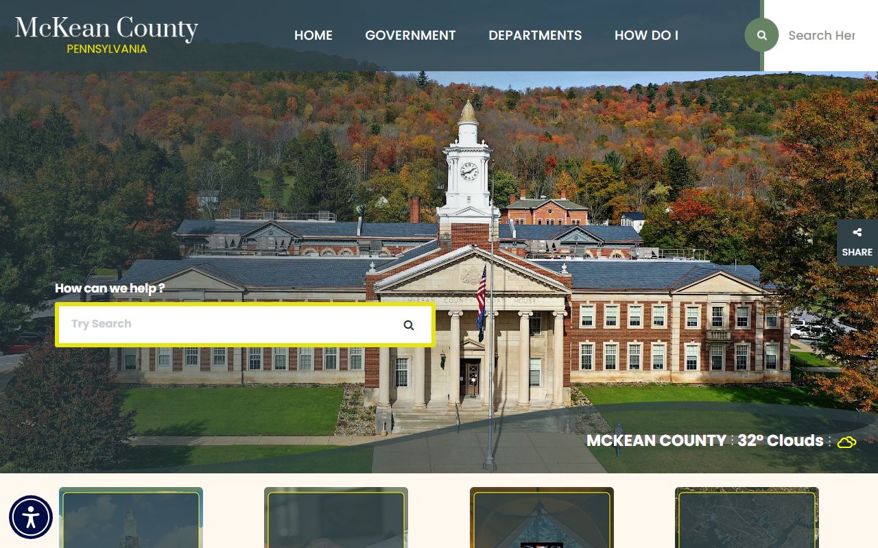 McKean County family court records - county government website
