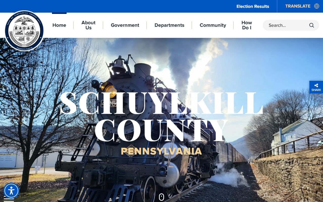 Schuylkill County family court records government portal