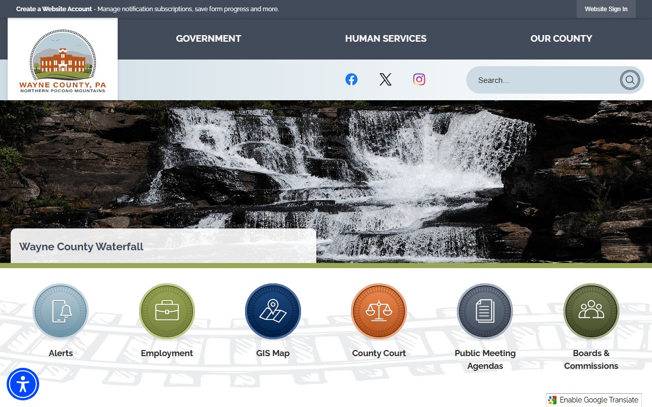 Wayne County family court records government portal
