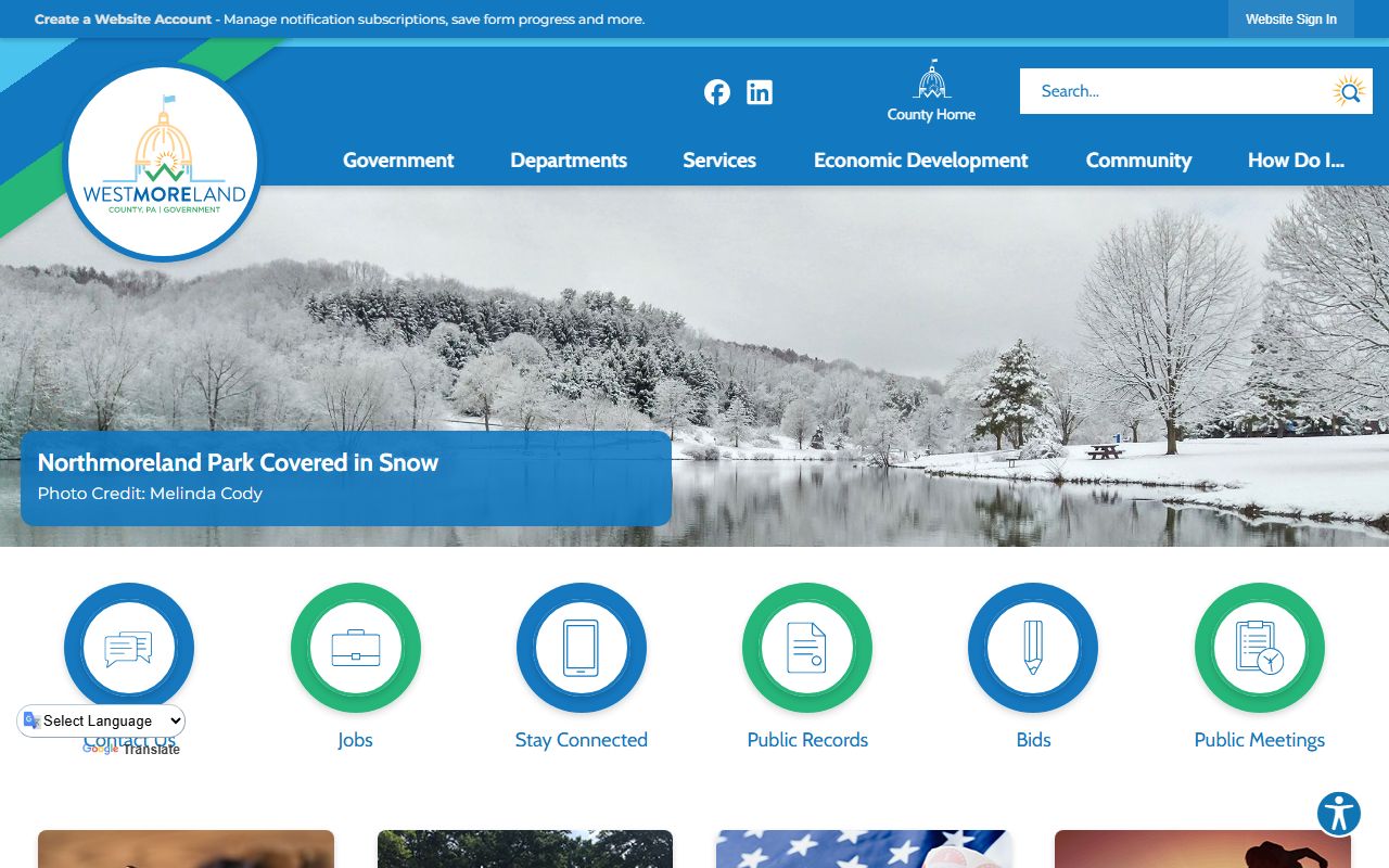 Westmoreland County family court records government portal